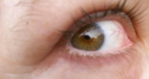 After my husband died, my brown eyes looked green to me. (Photo by Teresa TL Bruce/TealAshes.com